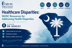 MUSC Resources for Addressing Health Disparities Banner
